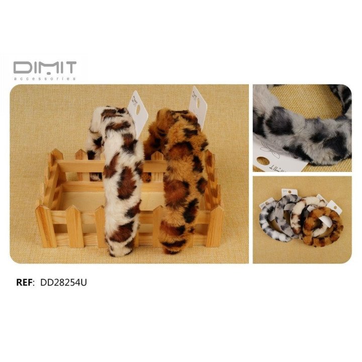 DIADEMA DE PELUCHE 12/U DD28254U