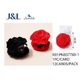 PINZA FLOR TERCIOPELO 12/U PN837760-1