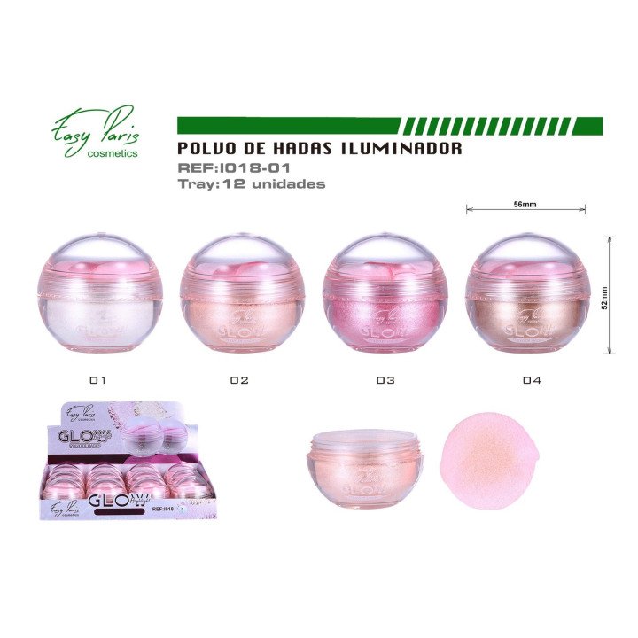 POLVO DE HADAS GLOW HIGHLIGHT 12/U