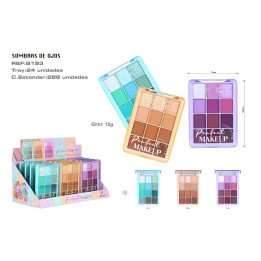PALETA DE S. DE OJOS EYESHADOW 12/U/C