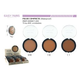 MAQ.COMPACTO POLVO FINO WATERPROOF 24/U