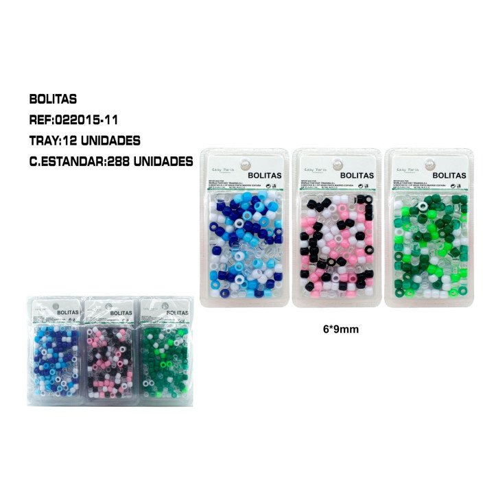 BOLITAS DECORAPELO 12/U
