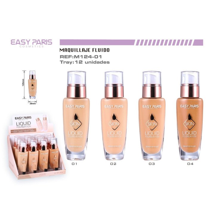 MAQUILLAJE FLUIDO 12/U