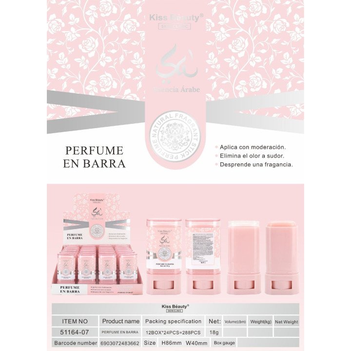 PERFUME EN BARRA ARABE 24/U K.BEAUTY