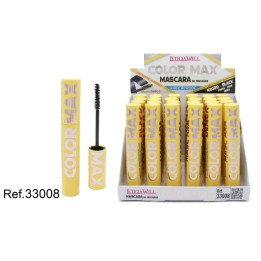 MASCARA PESTAÑAS BLACK WATERPROOF 24/U 33008
