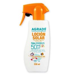 AGRADO SOLAR KIDS SPF50+ PIST. 250ML