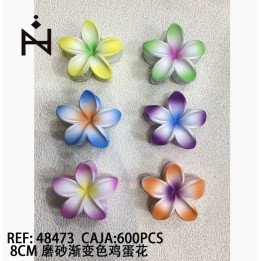 PINZA DE PELO FLOR 12/U 48473