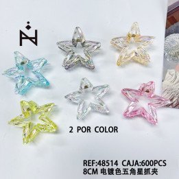 PINZA DE PELO ESTRELLA 12/U 48514