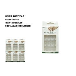 UÑAS POSTIZAS INCOLOR 12/P