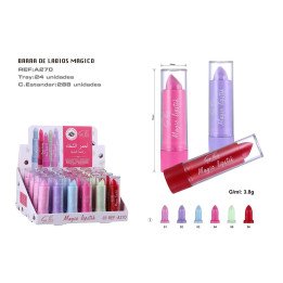 B.DE LABIOS MAGIC C/OIL COCO 24/U