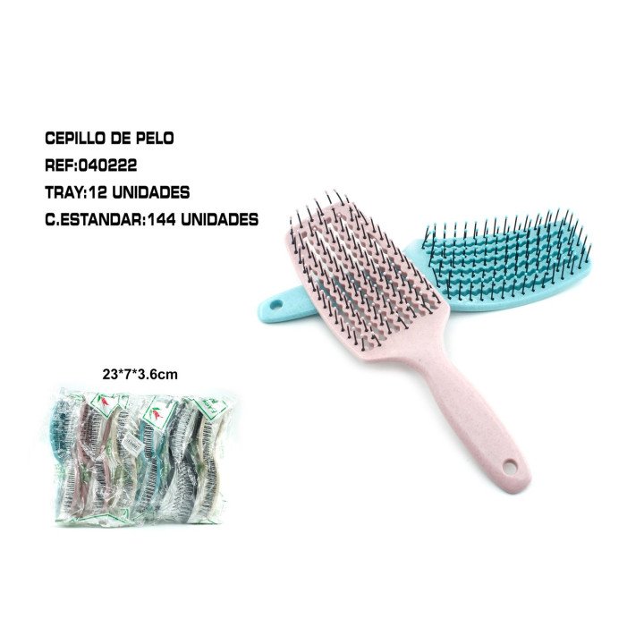 CEPILLO ANTIENREDOS 23*7*3.6CM 12/U