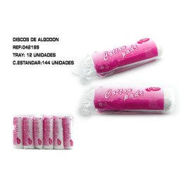 80U DISCO DE ALGODON 12/U