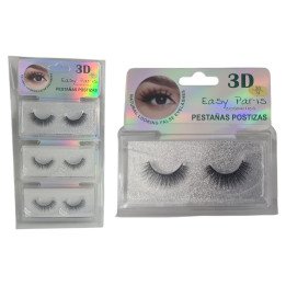 PESTAÑA POSTIZAS 3D SURT 12/U