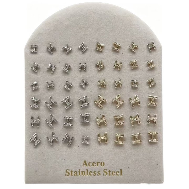 PENDIENTES ACERO 24/P NS ED-4039