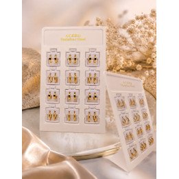 PENDIENTES ARO 12/P ACERO 16772