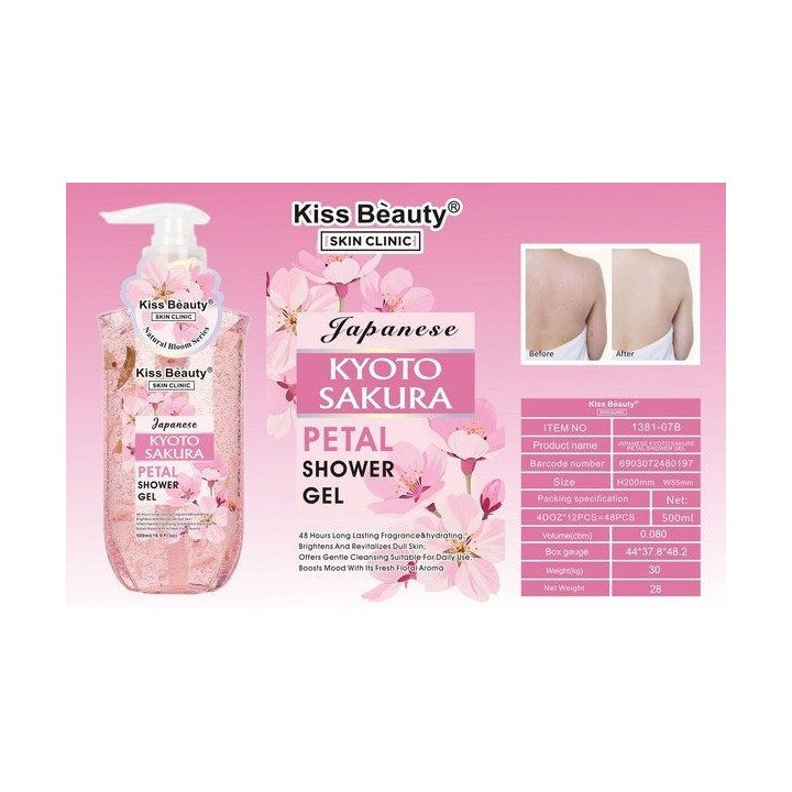 GEL DE DUCHA KYOTO SAKURA 500ML K.B 1381-07B