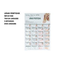 UÑAS POSTIZAS 24U