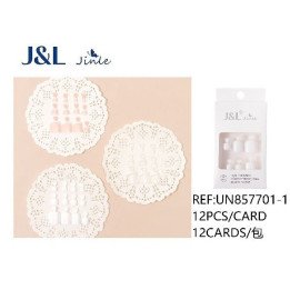 UÑAS POSTIZAS PIES 12/U UN857701-1