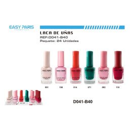 LACA DE UÑAS EASY PARIS 24/U