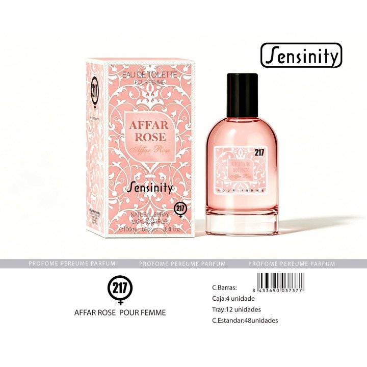AFFAR ROSE POUR FEMME