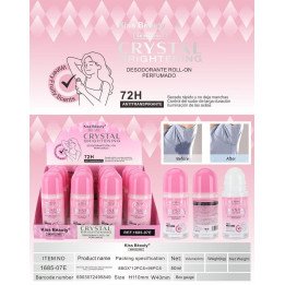 DEO ROLL-ON CRYSTAL 50ML 12/U K.B 1685-07E