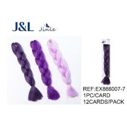 EXTENSION DE PELO PARA TRENZAS 12/U EX866007-7