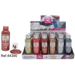 GEL GLITTER MOON STAR 24/U 44390
