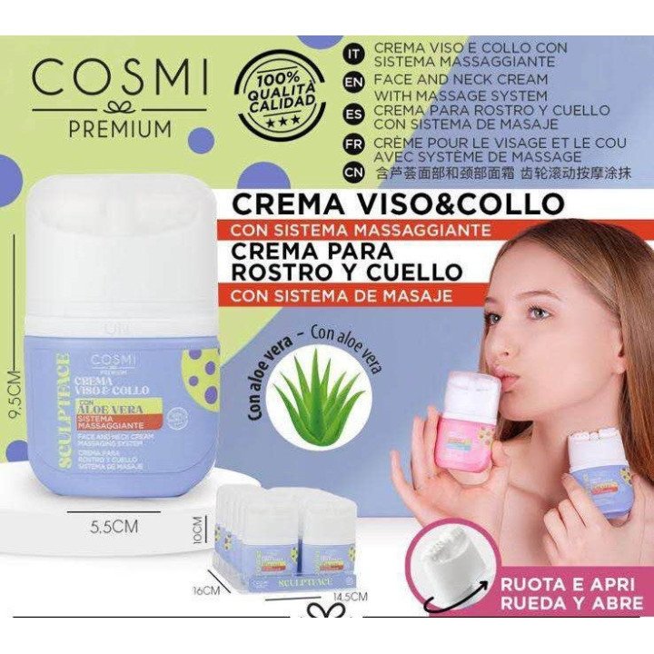 COSMI CR. ROSTRO/CUELLO ALOE VERA 50ML