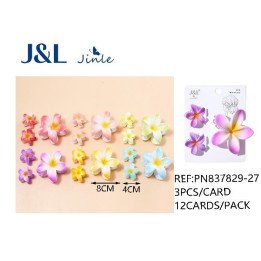 PACK3 PINZAS FLOR 8CM+4CM 12/U PN837829-27