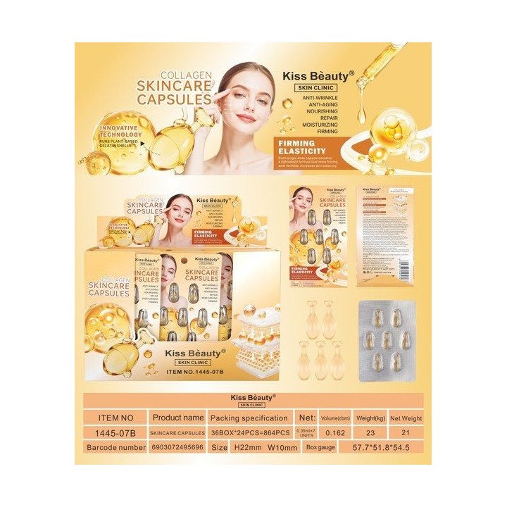 SERUM FACIAL CAPSULAS COLAGENO 24/U 1445-07B K.BEAUTY