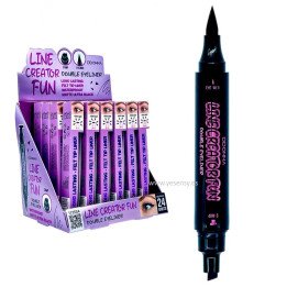 EYELINER+STAMP CREATOR FUN BLACK 24/U 11253A